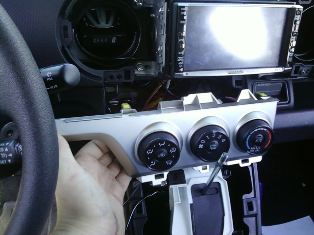 Shifter and AC knob LED convesion Scion XB Forum